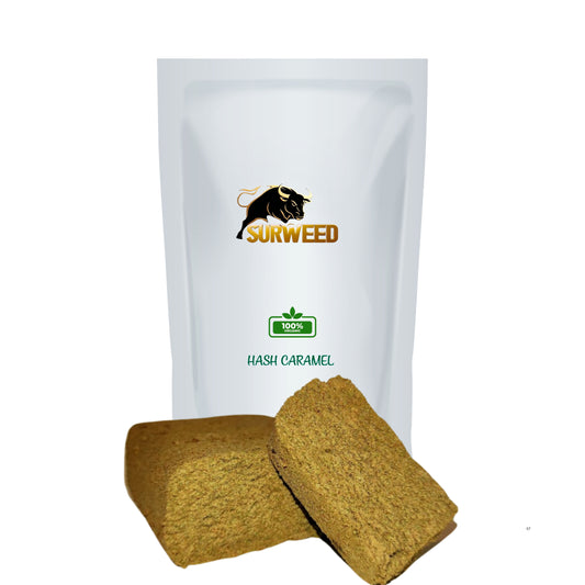 HASH CARAMEL CBD  | Extracción Natural con Textura Flexible y Aroma Intenso