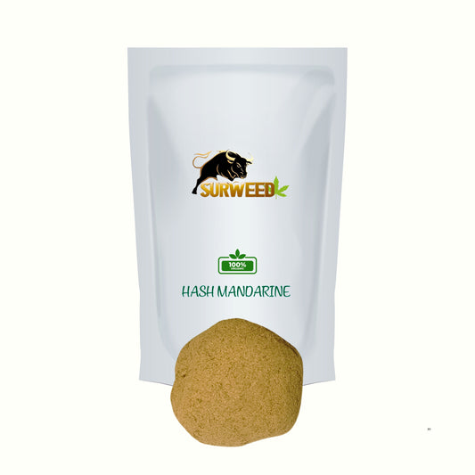 HASH MANDARINE | Resina Artesanal con Intenso Aroma Cítrico y Dulce
