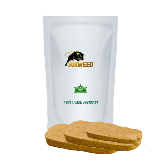 HASH LEMON SHERBET| Extracto Natural con Terpenos Frescos y Aroma Refrescante