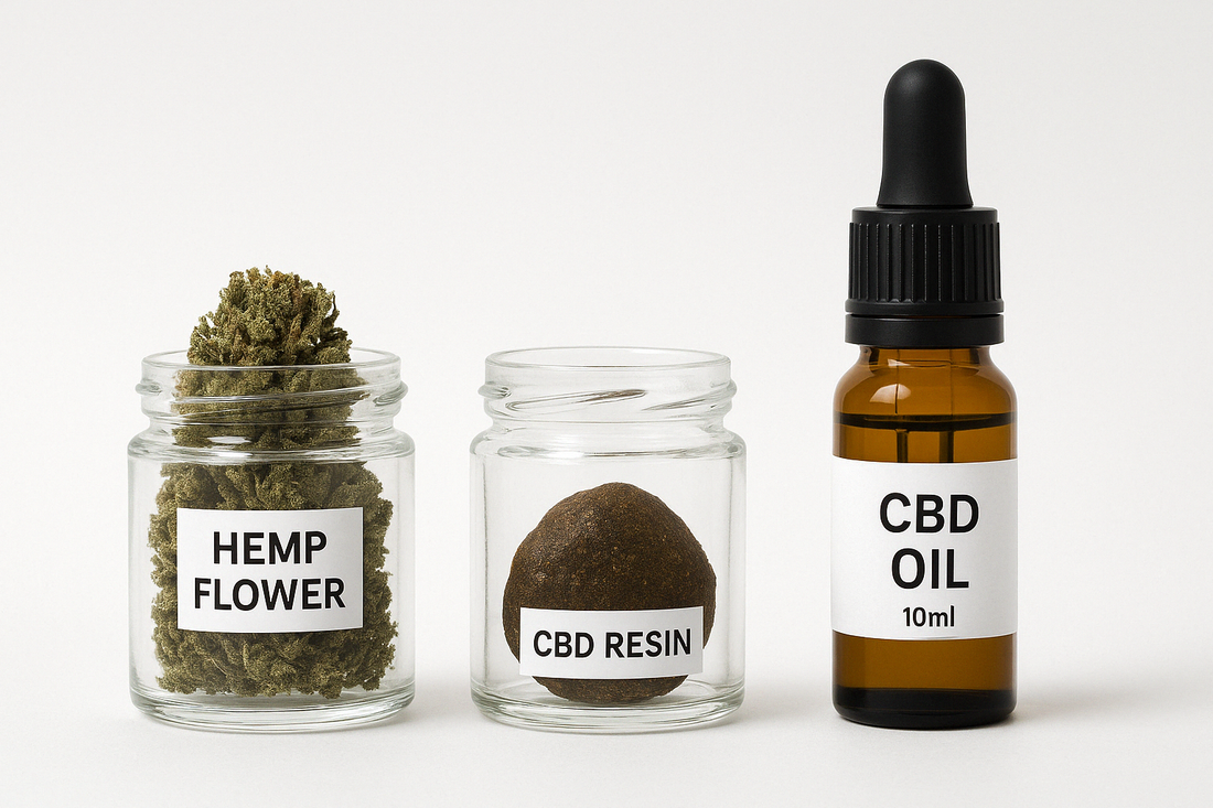 ¿Flores, resina o aceite de CBD? Guía rápida para elegir el producto ideal