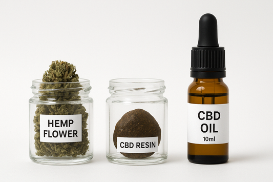 ¿Flores, resina o aceite de CBD? Guía rápida para elegir el producto ideal