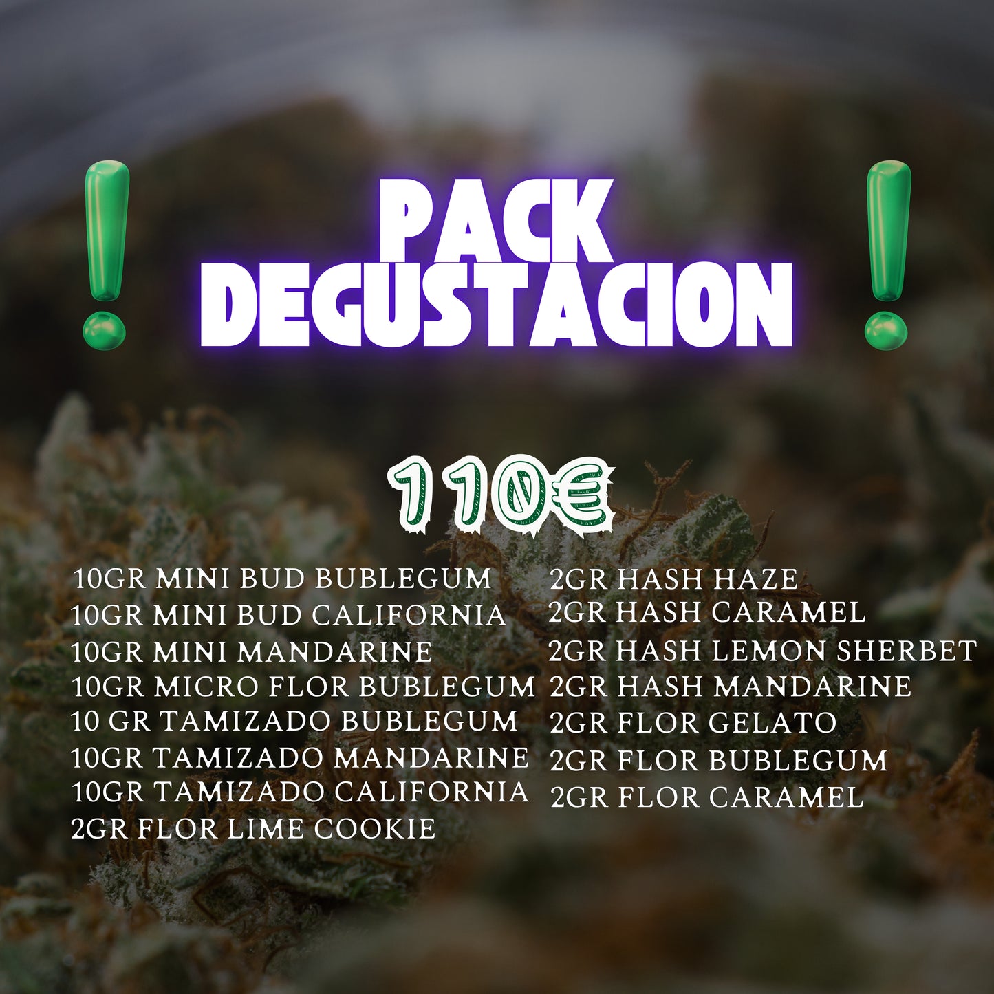 PACK DEGUSTACION !